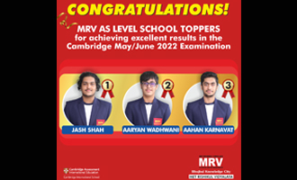 MRV AS Level Toppers!
